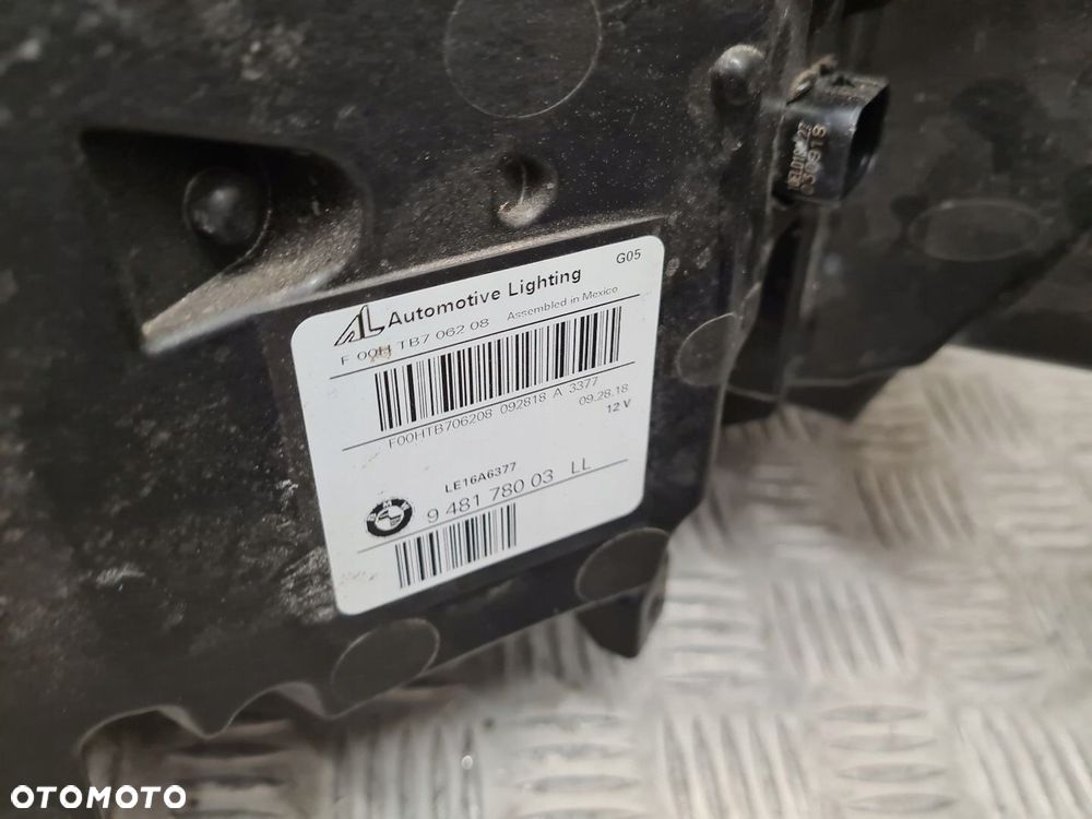 BMW X5 G05 LAMPA PRZÓD FULL LED PRAWA LEWA EU 9481779 9481780 - 11