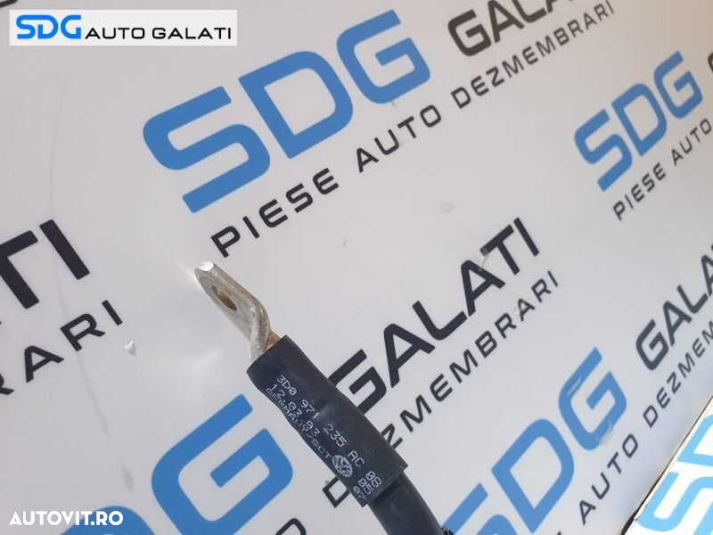 Cablu Cablaj Instalatie Electrica Minus Borna Acumulator Baterie Cu Senzor Volkswagen Phaeton 2002 - 2016 Cod 3D0971235AC - 2