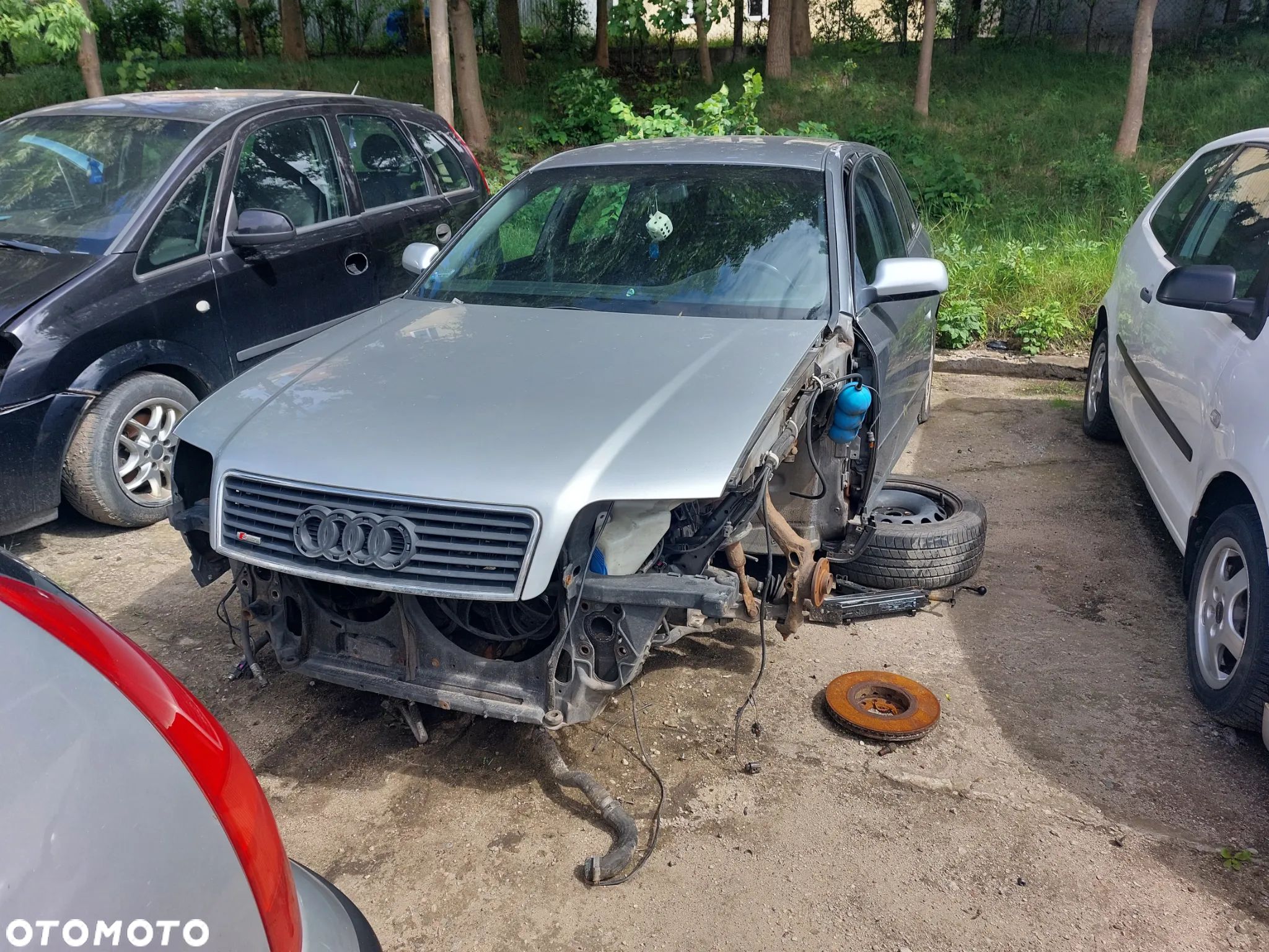Maska AUDI A6 C5 1,9D 99R . zderzaki, drzwi, lampy.... - 1