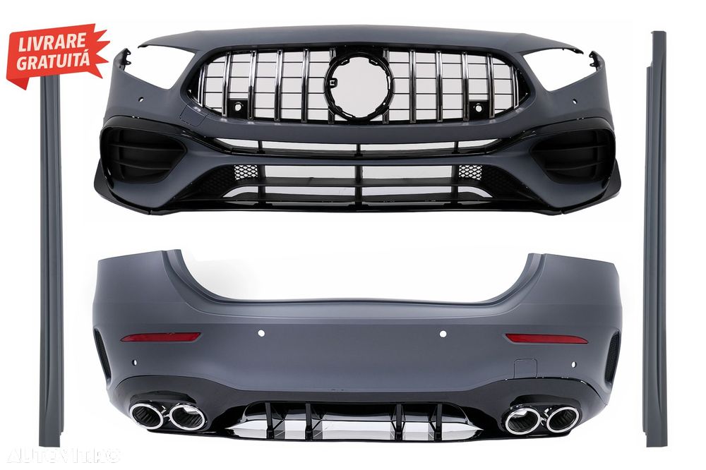 Pachet Exterior Complet Mercedes A-Class V177 Limuzina 4 Usi (2018-Up)- livrare gratuita - 1