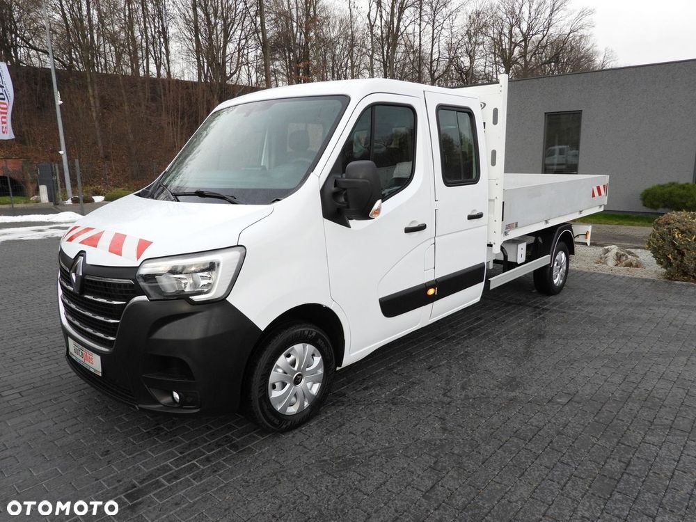 Renault MASTER SKRZYNIA PODWÓJNA KABINA DOKA 6 MIEJSC TEMPOMAT NAWIGACJA LEDY KLIMATYZACJA  150KM - 7