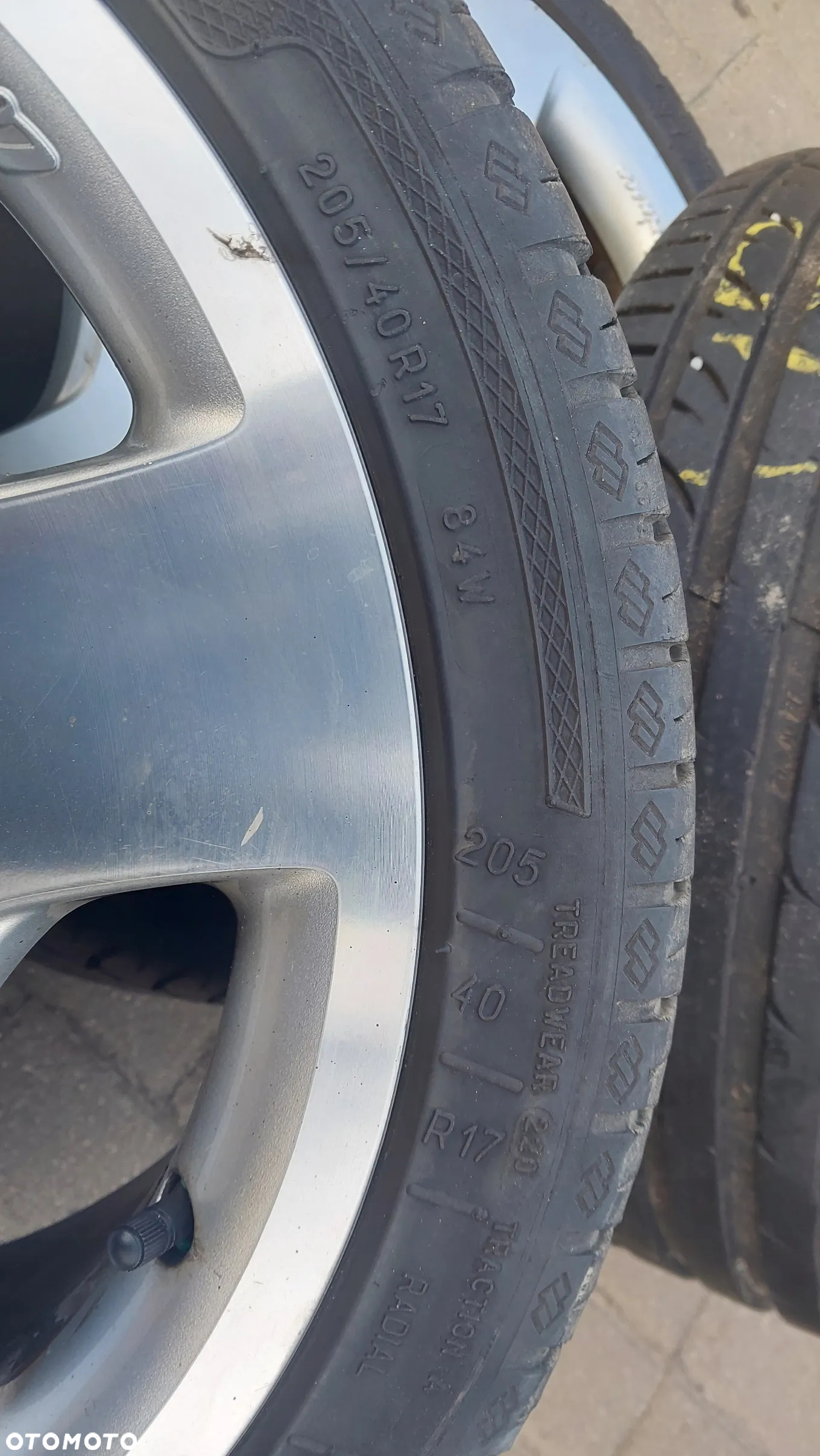 FELGI ALU KOLA  17" 7j et 44 LORINSER MERCEDES A KLASA C KLASA - 9