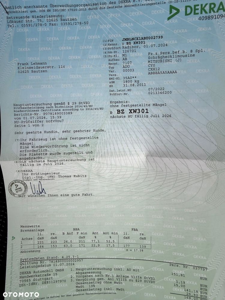 Mitsubishi Lancer 1.6 ClearTec - 39