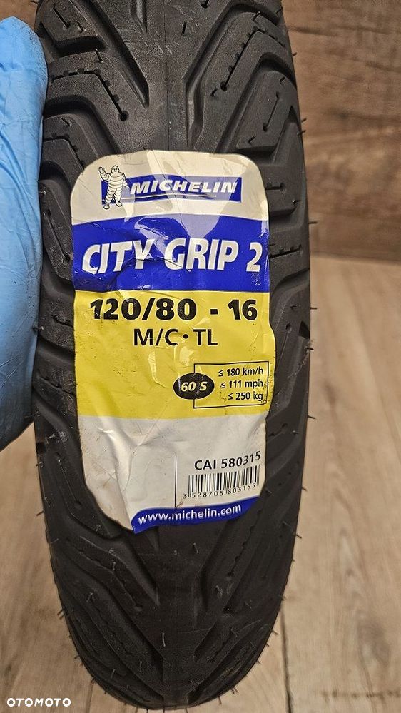 Opona do skutera Michelin City Grip 2 120/80-16 60S - 5