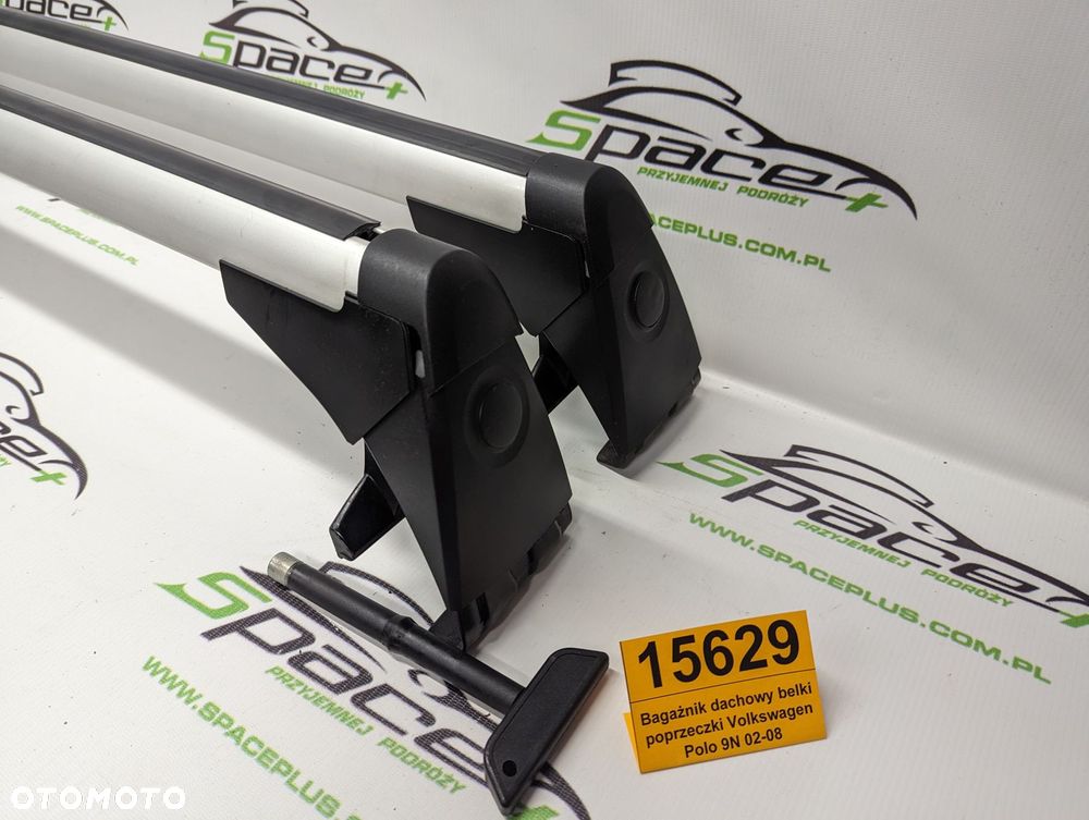 Bagażnik dachowy bazowy belki poprzeczki Volkswagen Polo 5 9N 02-09 - 1