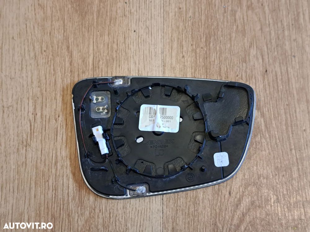 Sticla oglinda exterioara stanga dreapta cu electrocrom si side assist, sticla oglinda exterioara cu electrocrom originale BMW G30 G11 G12 F93 - 8