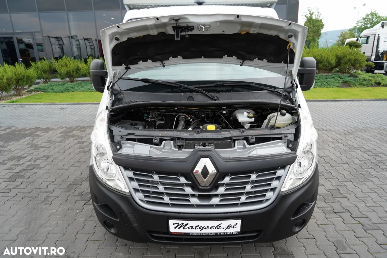 Renault MASTER / BASCULĂ / 130 CP / MANUALĂ / 3 LOCURI / IMPORTAT - 37