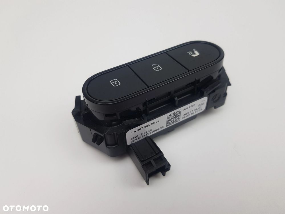 NOWY Przełącznik Panel sterowania fotela Mercedes w907 Sprinter A9079059202 - 2