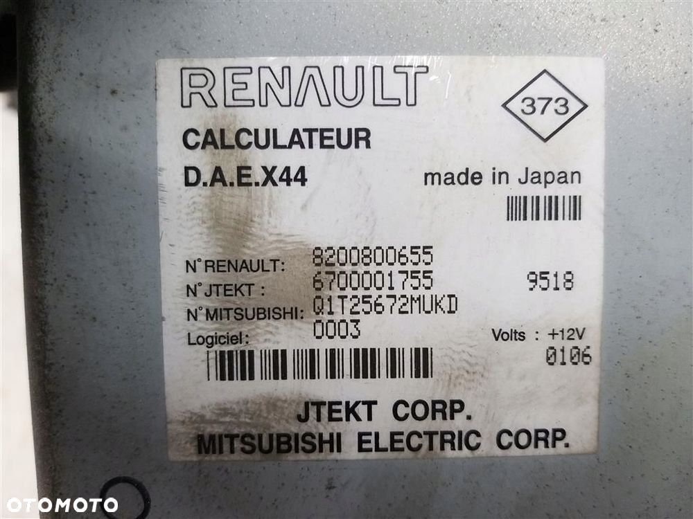 Wspomaganie elektryczne Renault Twingo II 2007-2013 8200809490 8200800655 - 3