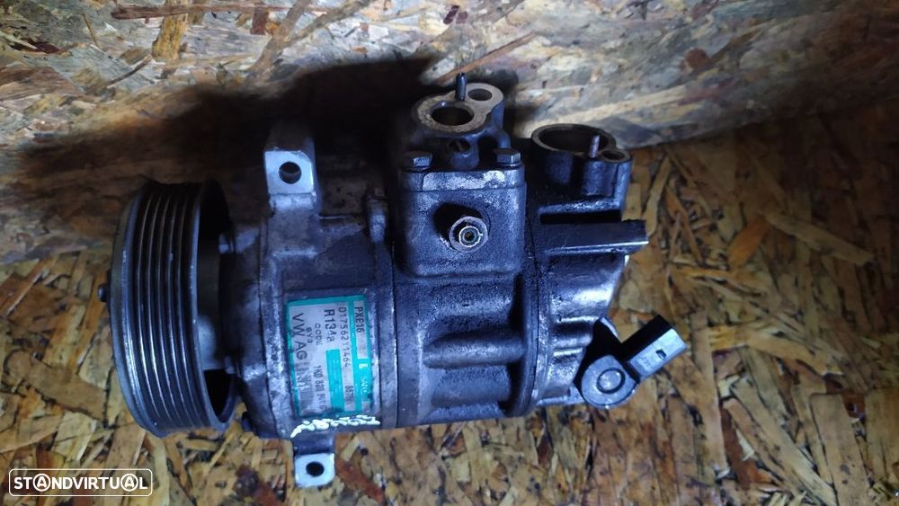COMPRESSOR AC VOLKSWAGEN GOLF V TOURAN 2.0TDI - 1K0820803G - 1