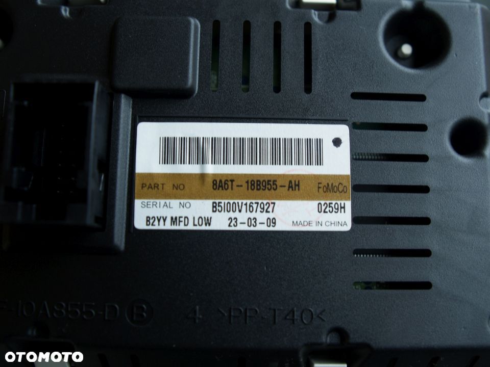 Ford Fiesta Wyswietlacz Mk7 07r 2007 - 3