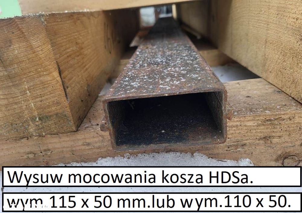 HDS  Przedłuzka wysuw Ramie Kiper Wywrot HDS PALFINGER HIAB IVECO DAILY RENAULT MAN - 19