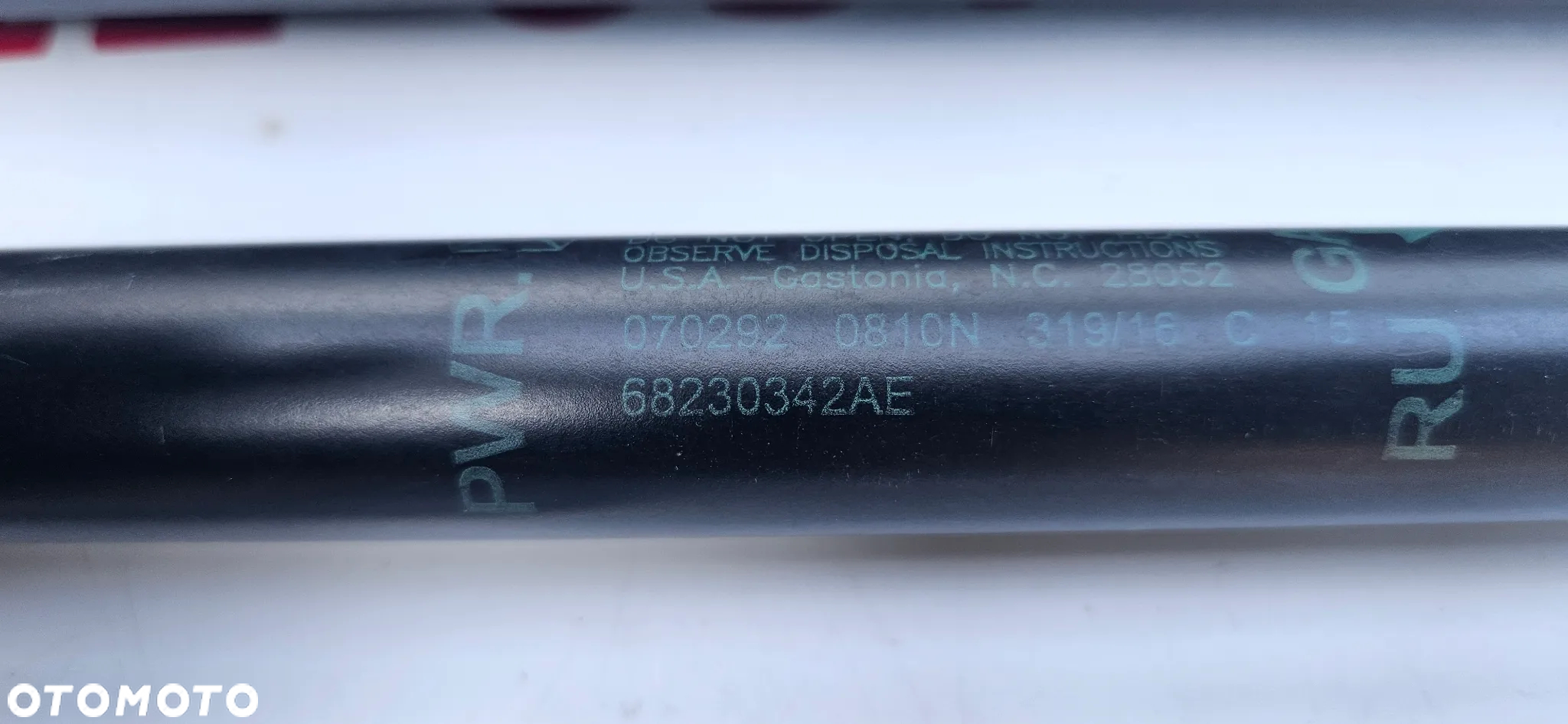 Chrysler Pacifica 2016- Siłownik elektryczny klapy bagażnika Teleskop klapy prawy lewy 68230340AD 68230342AE - 4