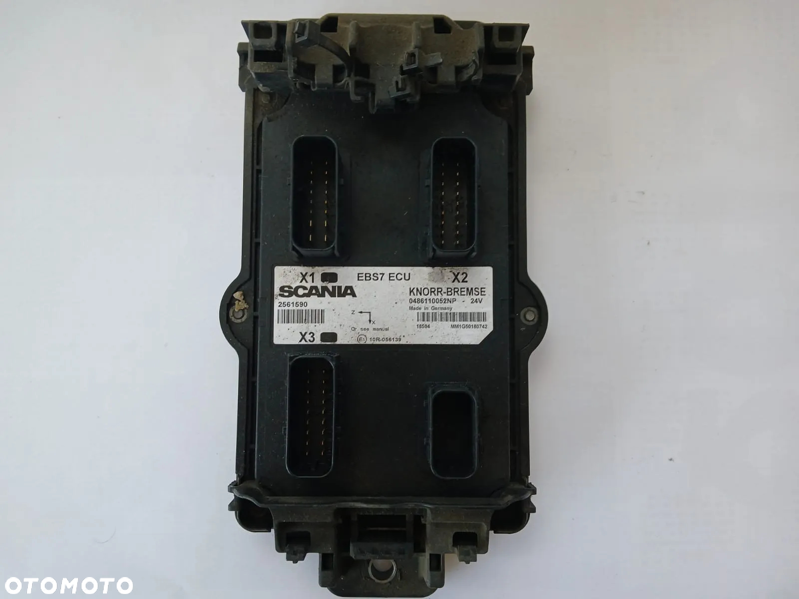 STEROWNIK MODUŁ EBS7 EBS 7 ECU SCANIA NTG 2594187, 2570040, 2530946, 3078986, 2824541, 2789427 - 3