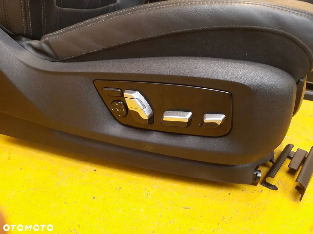 BMW 7 G12 LONG FOTEL FOTELE BOCZKI TUNEL PLASTIKI OSLONA KOMPLET - 13