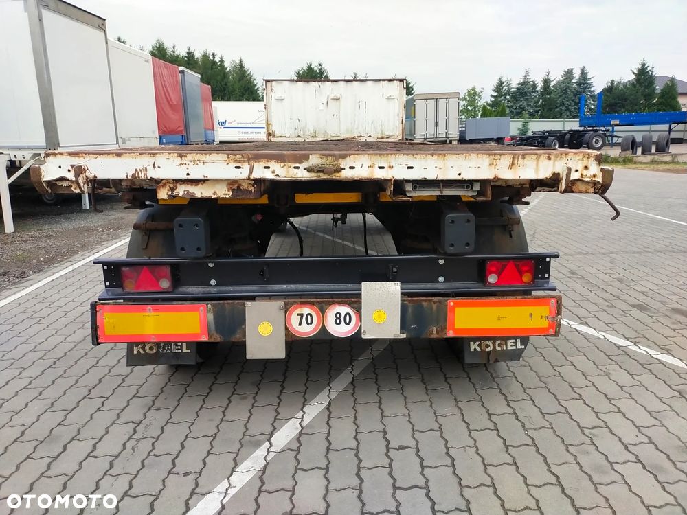 Kögel Przyczepa rolnicza do balotów solidna gruba rama - 4