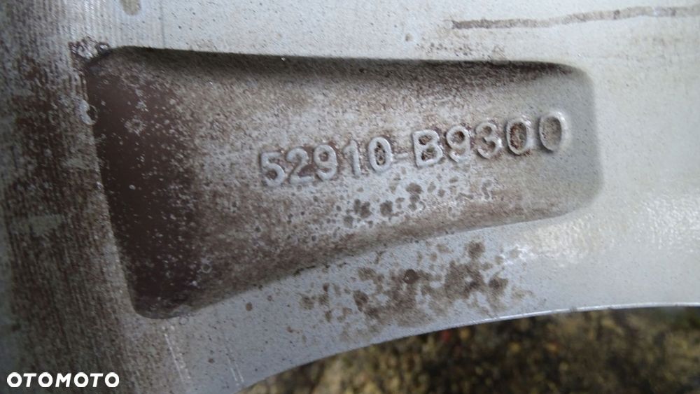 hyundai i10 6jx15 et53 4x100 - felga oryginał - 5