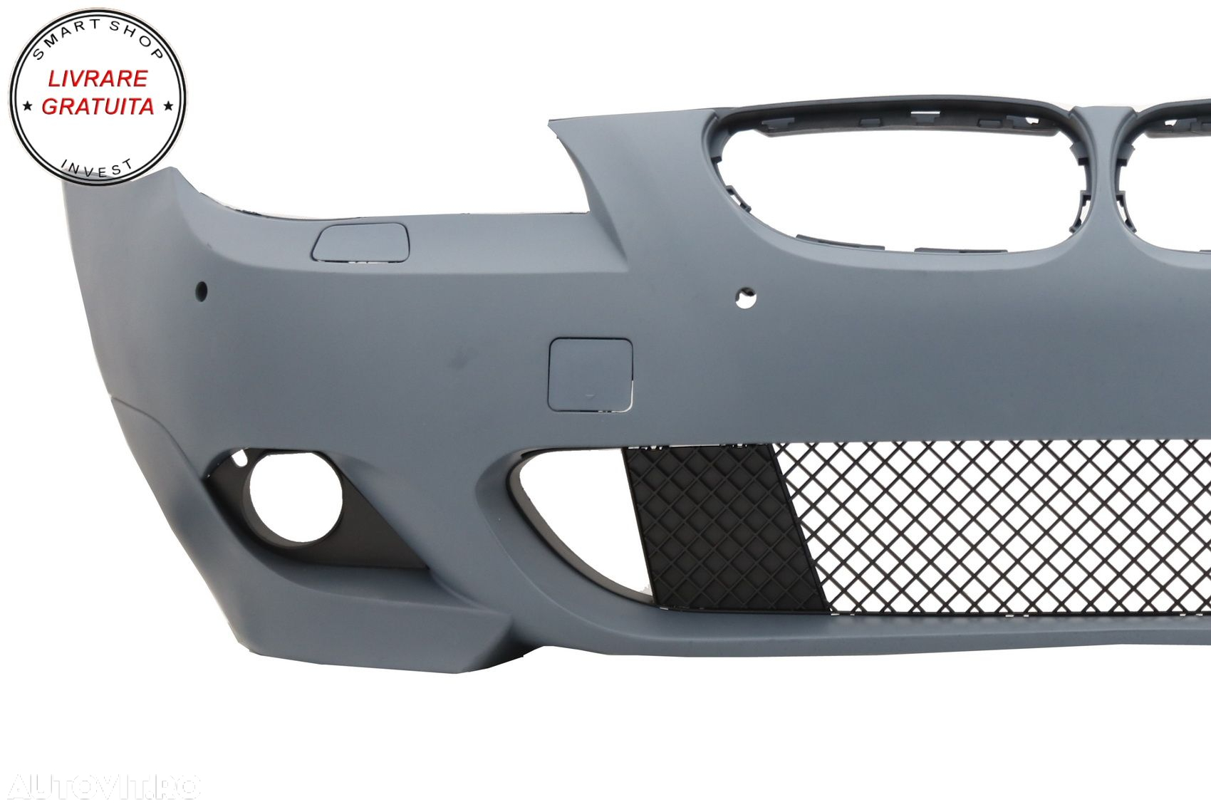 Bara Fata BMW Seria 5 E60 E61 (2007-2010) M-Technik Design fara Proiectoare Ceata- livrare gratuita - 4