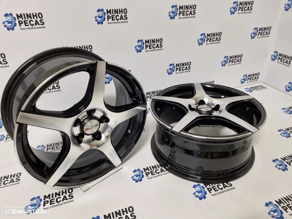 Jantes BUTZI Iron em 16 (5x120) Preto Polido - 6