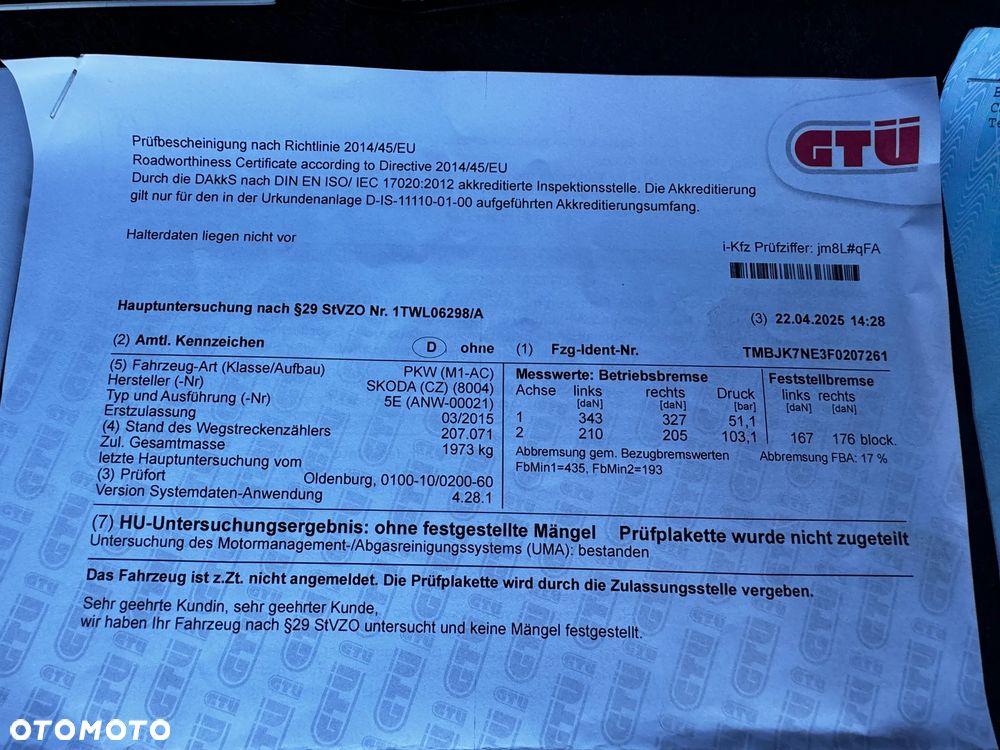 Skoda Octavia 2.0 TDI RS - 34