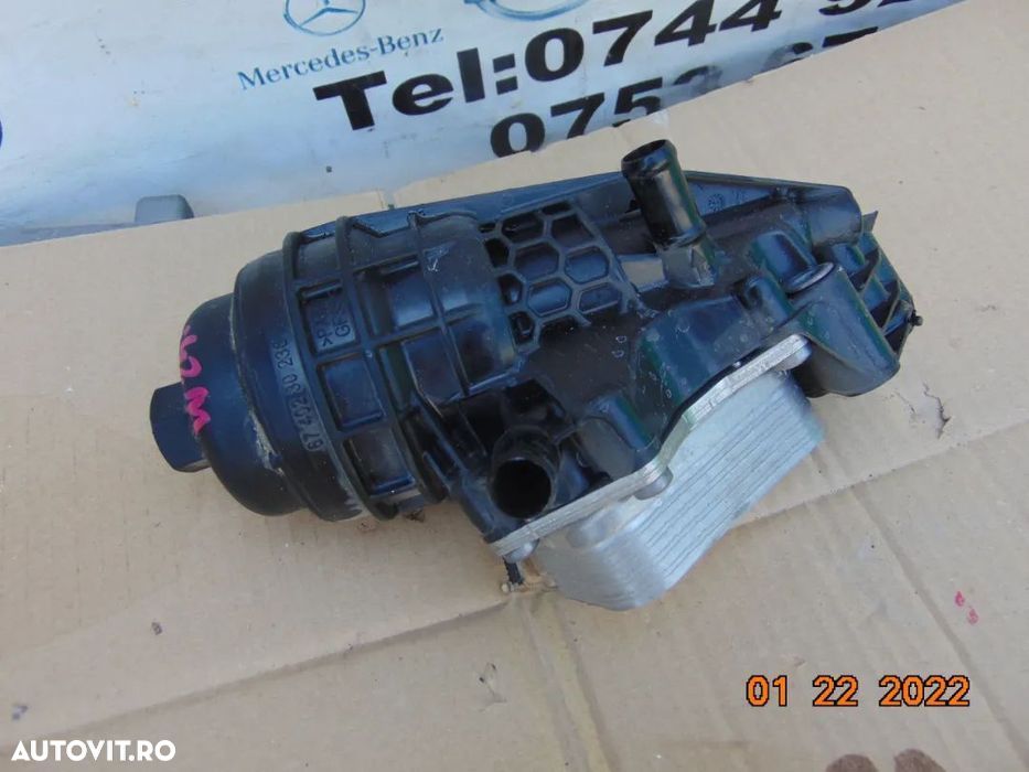 Carcasa filtru ulei termoflot Mercedes 1.6 benzina CLA W117 W156 x156 - 1