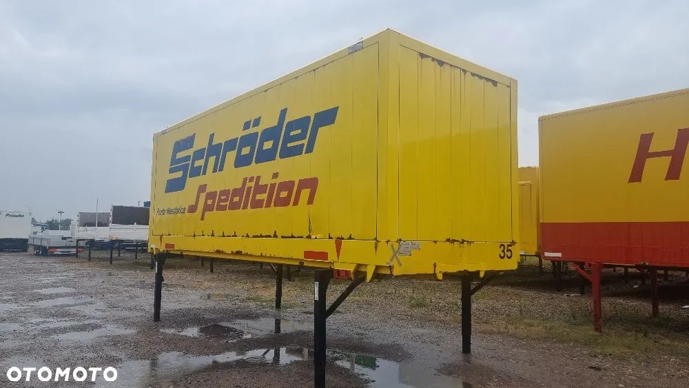 Krone 9.500zł netto KONTENER/ZABUDOWA 7.45x2.50M BDF STANDARD STALOWY GARAŻ MAGAZYN ZAMYKANY DRZWIAMI MOŻLIWOŚĆ TRANSPORT - 3