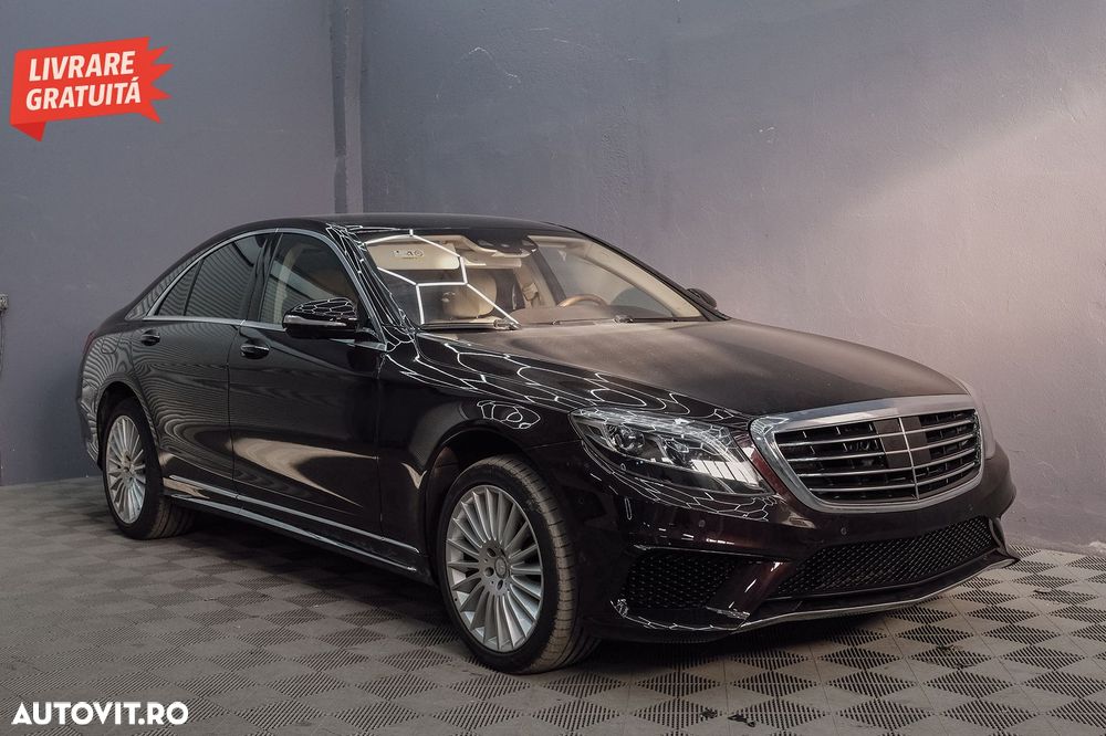 Pachet Exterior Mercedes S-Class W222 (2013-06.2017) S63 Design cu Praguri lateral- livrare gratuita - 24