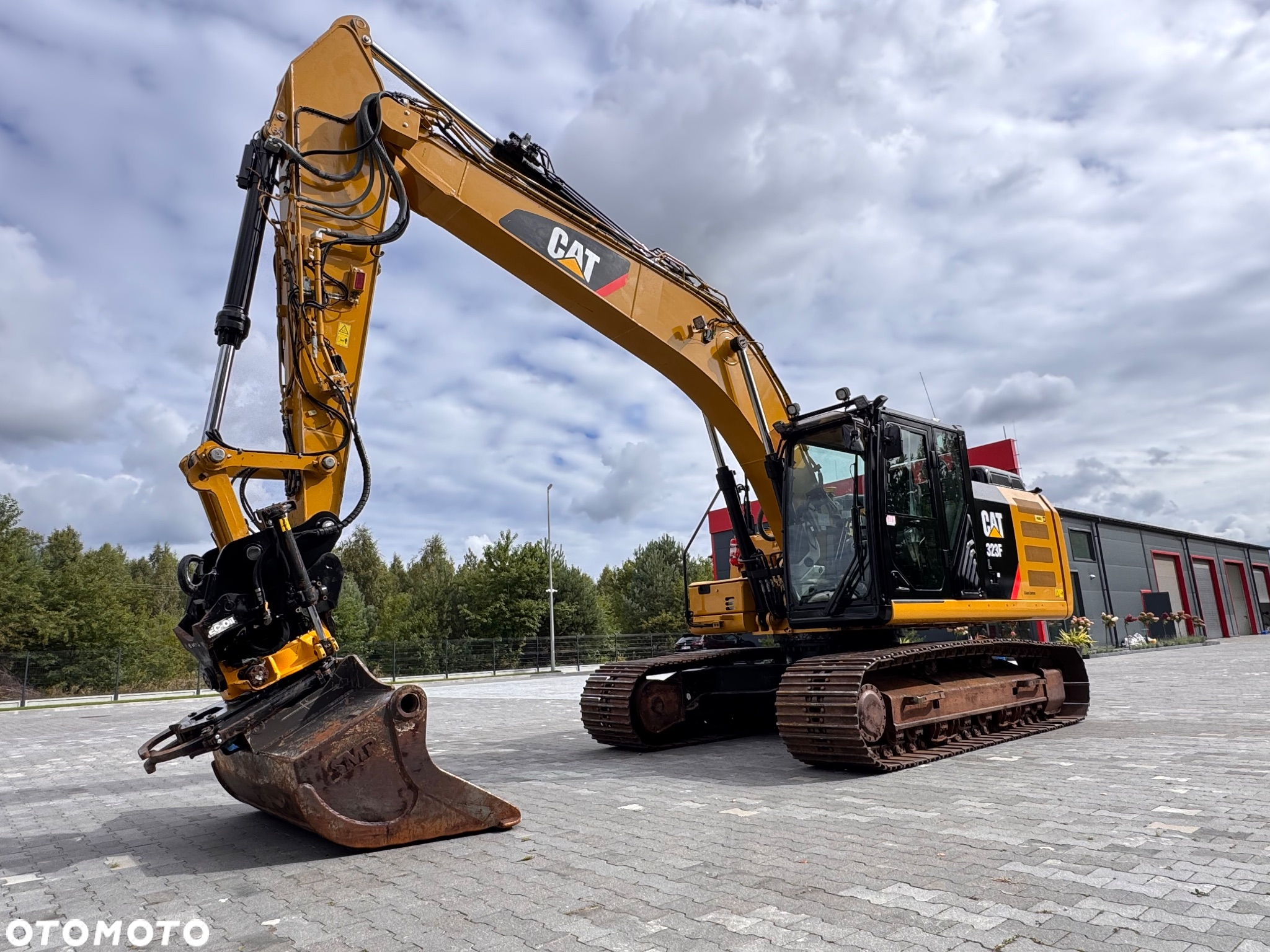 Caterpillar 323FL Cat|2016|6100mtg| rototilt ze szczypcami|system 3D LEICA| - 8