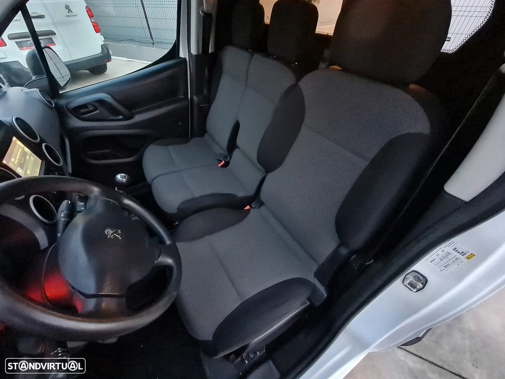 Peugeot Partner 1.6 Blue-Hdi 120CV * GPS/Ac/c/IVA dedutível * - 11