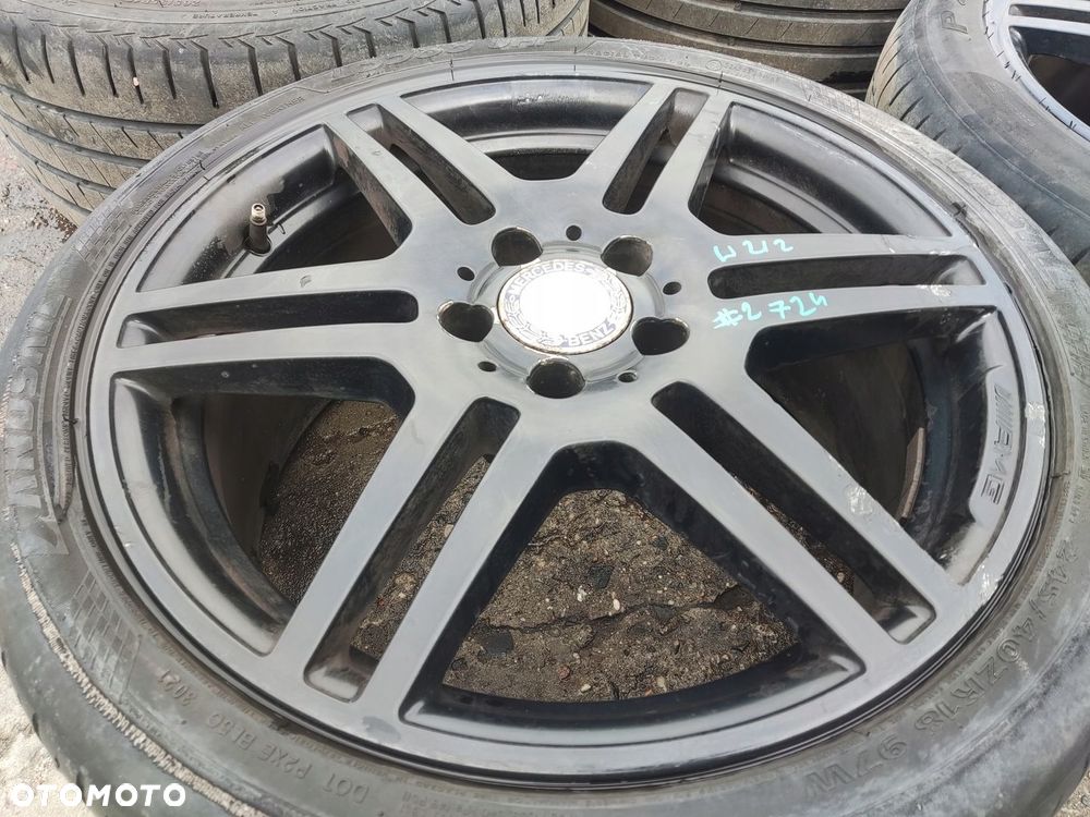 MERCEDES W204 W207 W212 FELGI ALUMINIOWE AMG 18 5X112 265/35/18 - 6