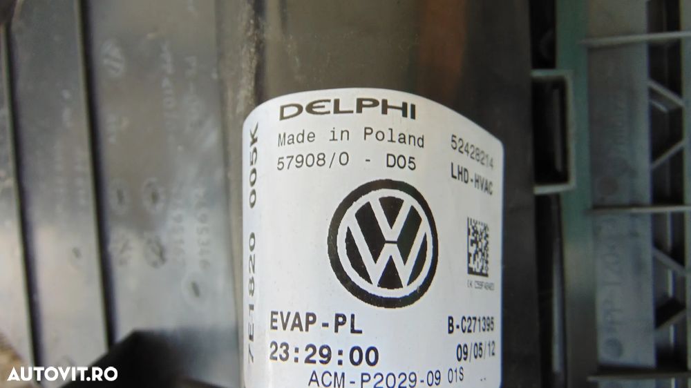 Carcasa aeroterma bord Volkswagen Transporter T5 2.0 diesel an 2009-2015 - 6