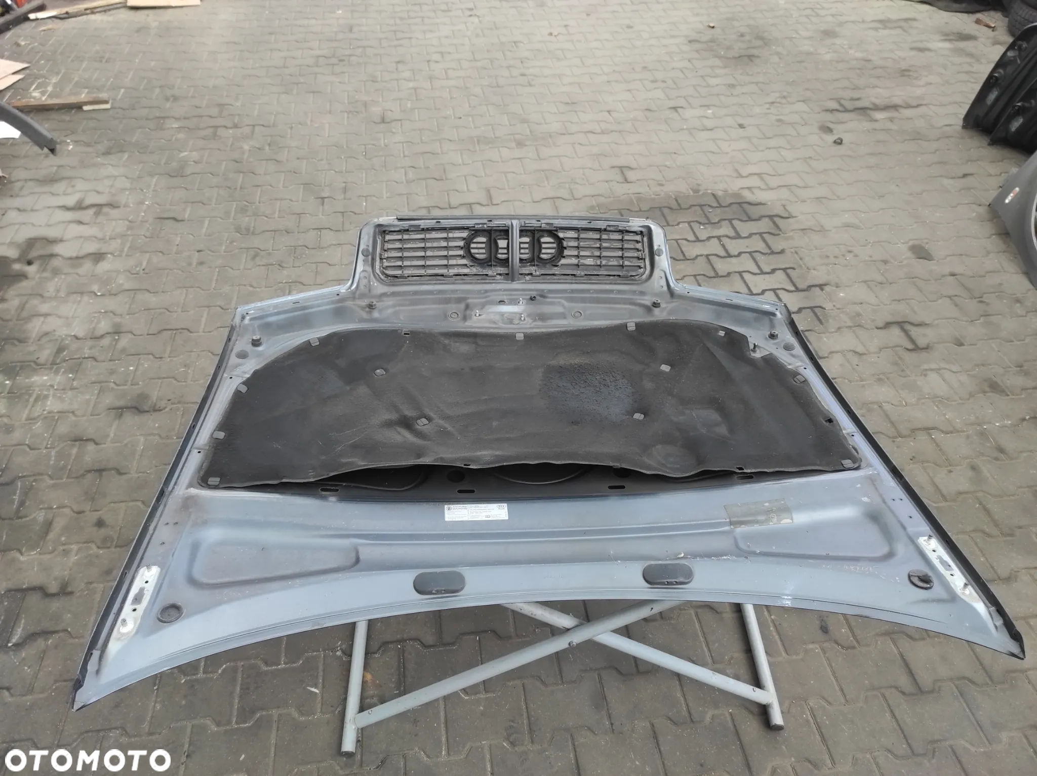MASKA POKRYWA SILNIKA AUDI A4 B6 LX7Z SZARA WYSYŁKA !! - 5