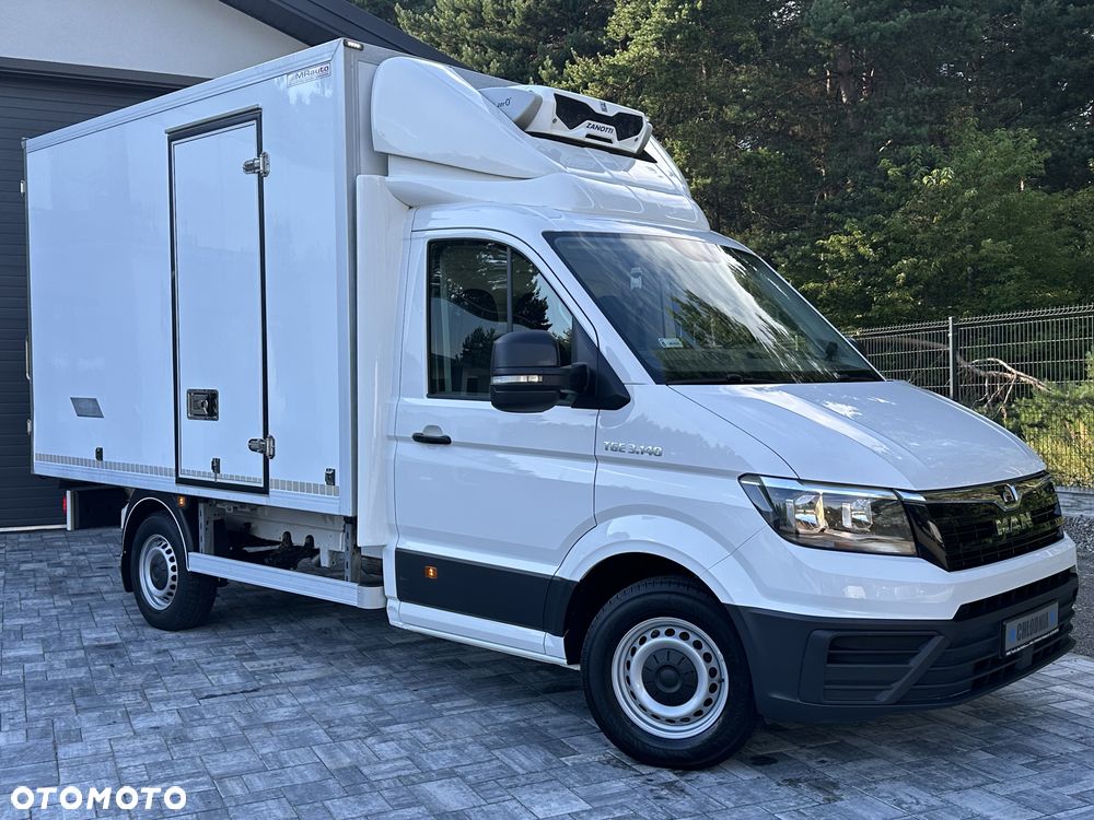 Volkswagen Crafter 3.140 Chłodnia / Izoterma - Agregat Zanotti Z350S / W oryginale / Salon PL / Regularnie serwisowany / FV23% - 3