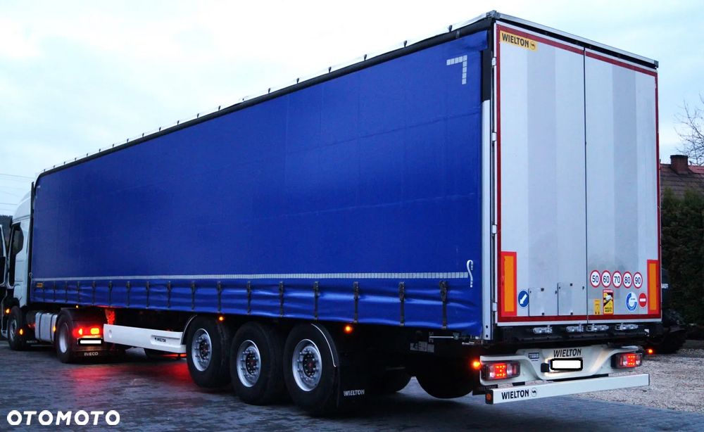 Wielton STANDARD OŚ PODNOSZONA SAF I DACH BARDZO ŁADNA - 14