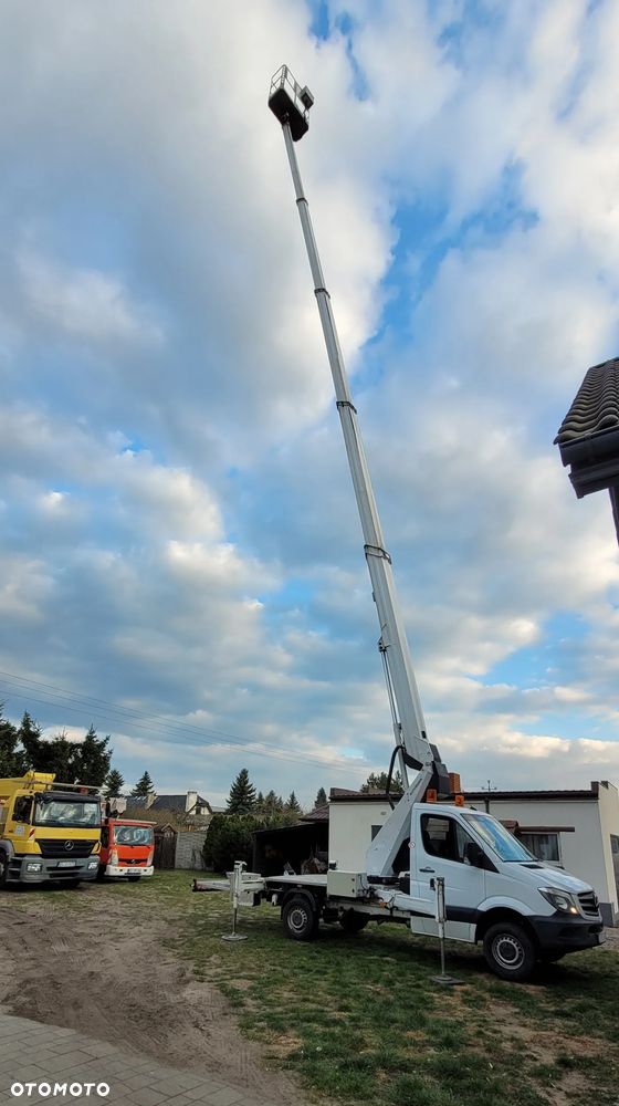 Mercedes-Benz Sprinter 229 000 netto podnośnik koszowy zwyżka 27 m Ruthmann TB 270 - 8