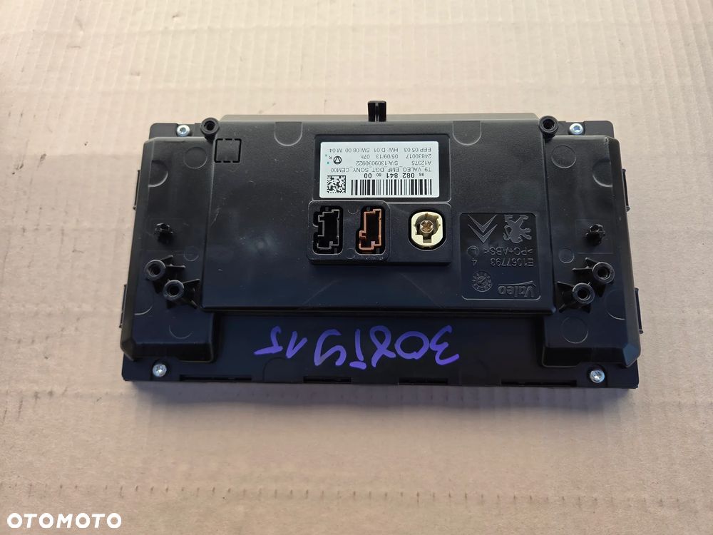Radio nawigacja wyświetlacz Peugeot 308 T9  9807886380  9808284180 - 6