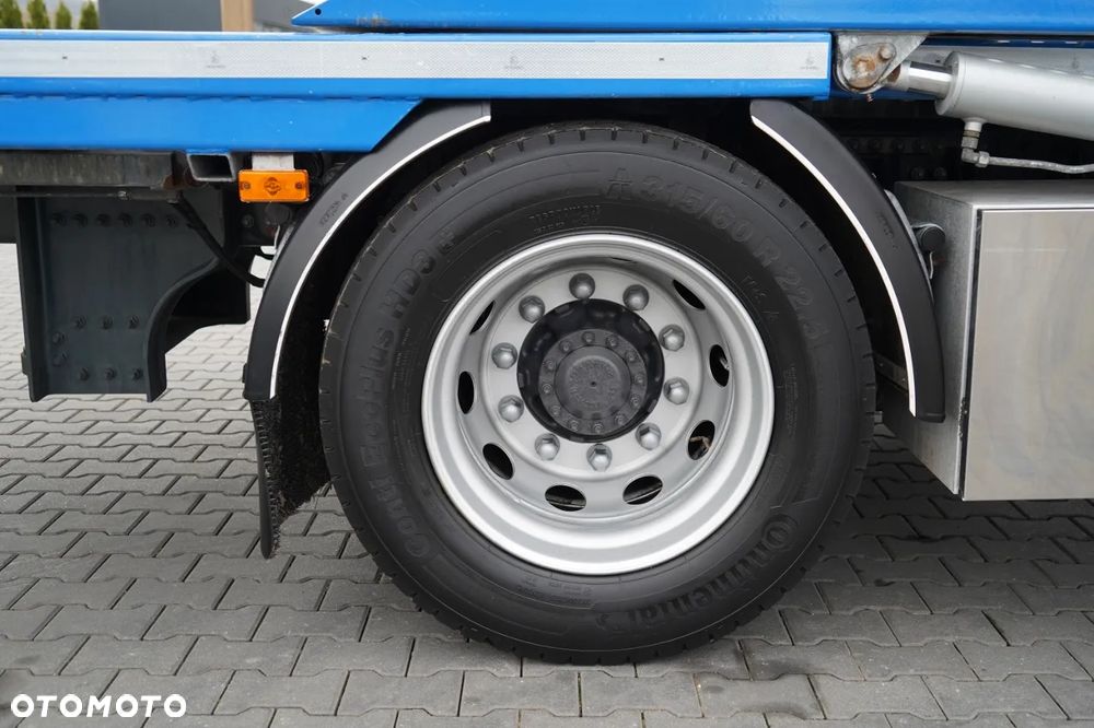 Renault D WIDE 380 DE11 / 4X2 / LAWETA 8 M / AUTOTRANSPORTER / PODEST / WYCIAGARKA / - 25
