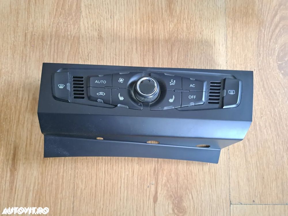 Panou comanda comenzi butoane clima climatronic aer conditionat ac cu incalzire in scaune Audi A4 S4 B8 8K, A5 S5 B8 8T 2008-2015 - 1