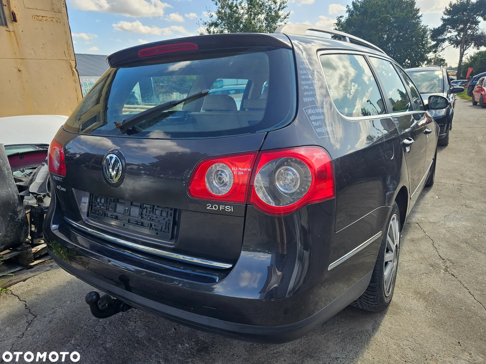 VW PASSAT B6 LAMPA LEWY TYŁ LEWA TYLNA KLAPA Z KLAPY W KLAPĘ - 6