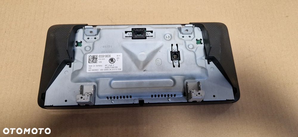 WYŚWIETLACZ RADIO SKODA KAMIQ 19- 655919606 - 5