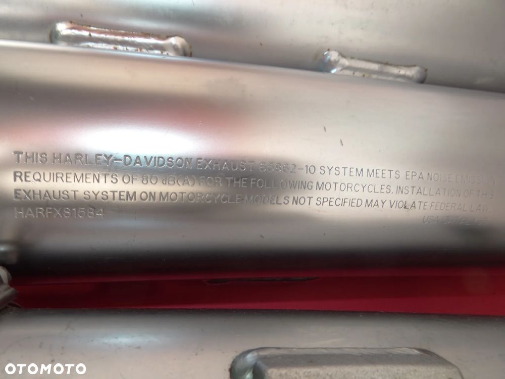 N178  HARLEY DAVIDSON TŁUMIK TŁUMIKI WYDECH SOFTAIL HARITAGE FAT BOY HARFXS1584 1688 - 5