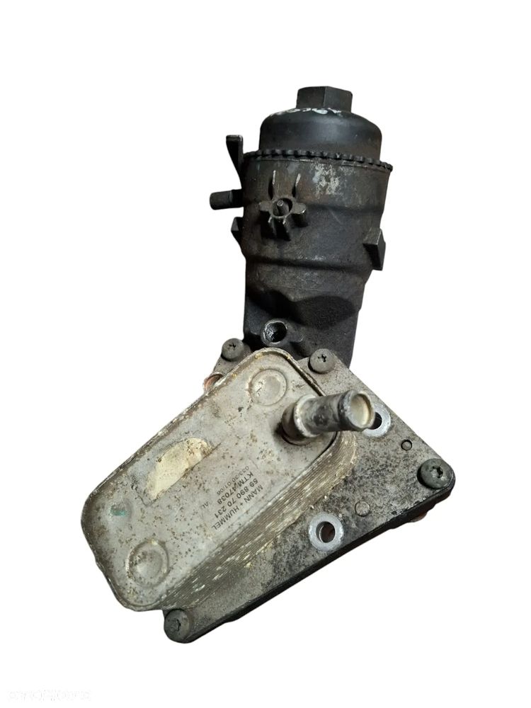 OBUDOWA FILTRA OLEJU PODSTAWA CHLODNICZKA OPEL ASTRA H VECTRA C ZAFIRA B 1.9CDTI 5989070231 SLASK WYSYLKA - 1