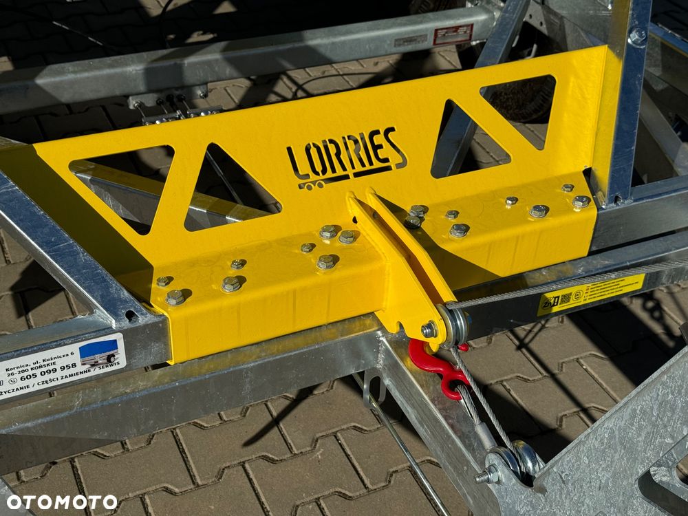 Lorries Przyczepa TPB27-4925 do transportu bębna z kablem - 12