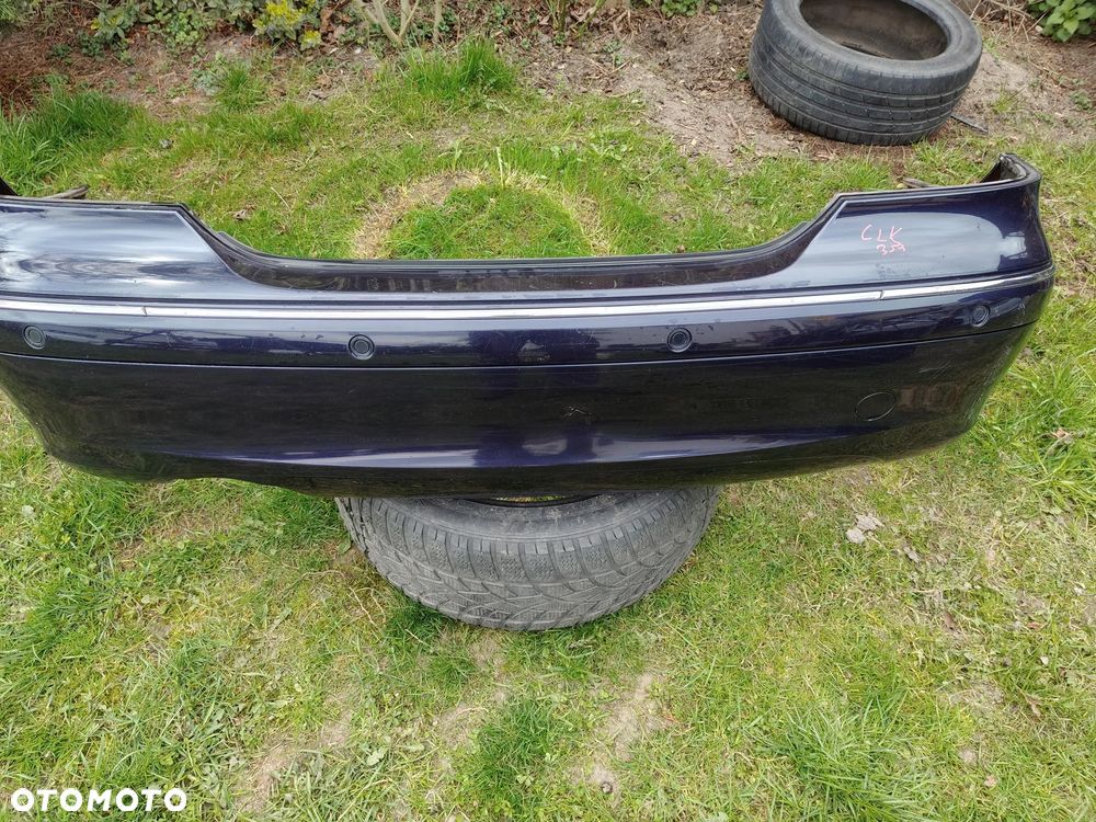 MERCEDES W209 ClK Zderzak tylny tył PDC Granatowy 359 - 1