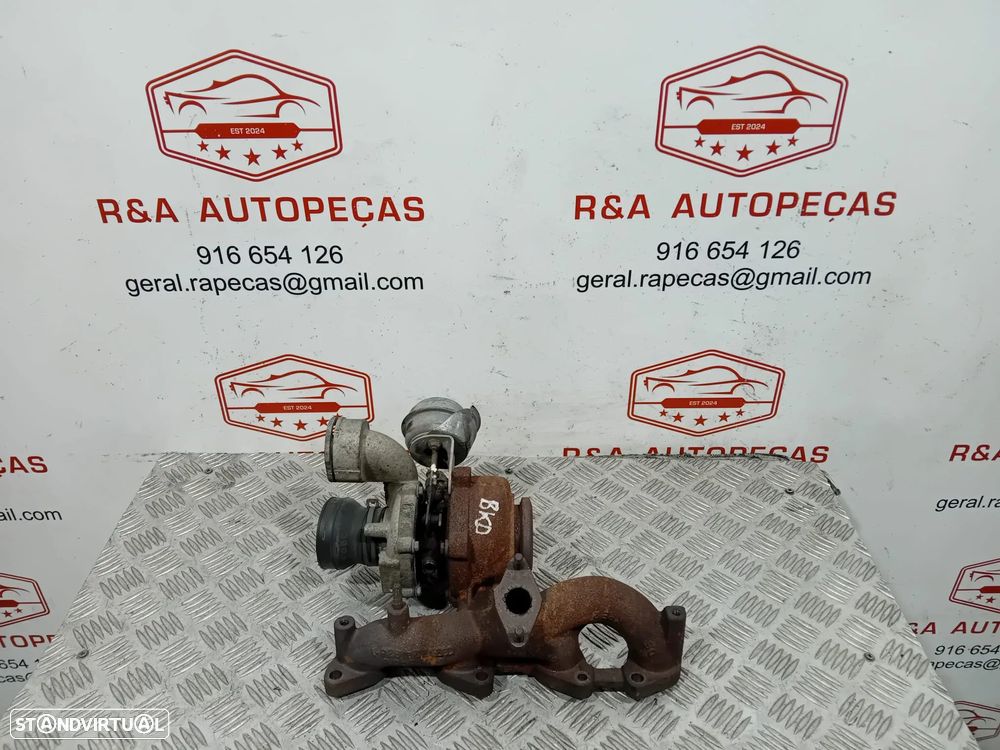 Turbo VW VAG Motor BKD 2.0 TDI 03G253019A Original - 6