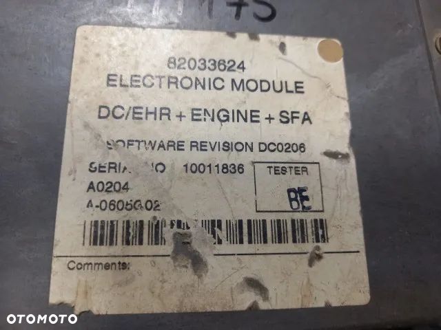 Sterownik centralny 82033624 New Holland TM175 - 2