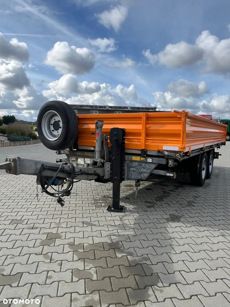 Humbaur Tandem | Wywrotka trójstronna | 9 990 kg DMC | 2013 | Zawieszenie resor | - 1