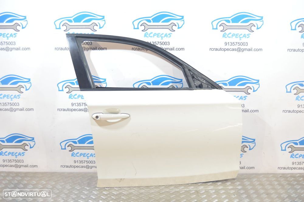 PORTA PORTAS FRENTE FRONTAL DIREITA BMW SERIE 1 E87 41517191012 7191012 FECHO ELEVADOR MOTOR PUXADOR VIDRO RETROVISOR RETROVISORES