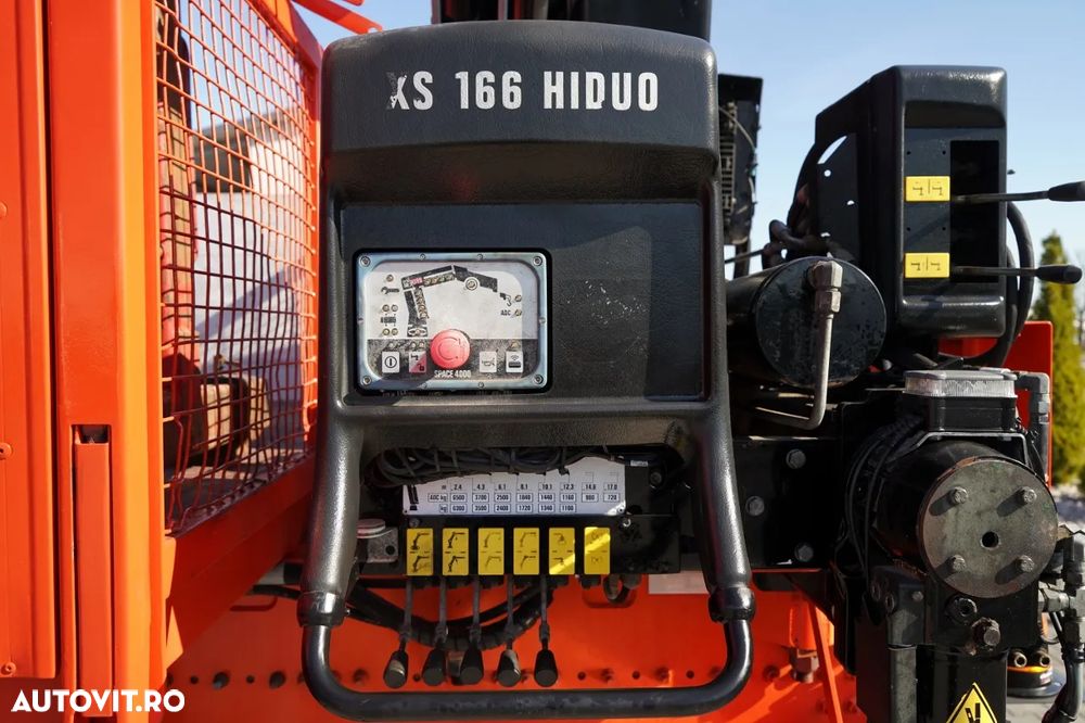 Renault C 430 / 6x4 / LIVRARE 6.7 M + CUPTOR HIAB 166 ES-4 / EXTENSIE 12.5 M / RADIOCOMANDĂ / FURCĂ / ROTATOARE - 20