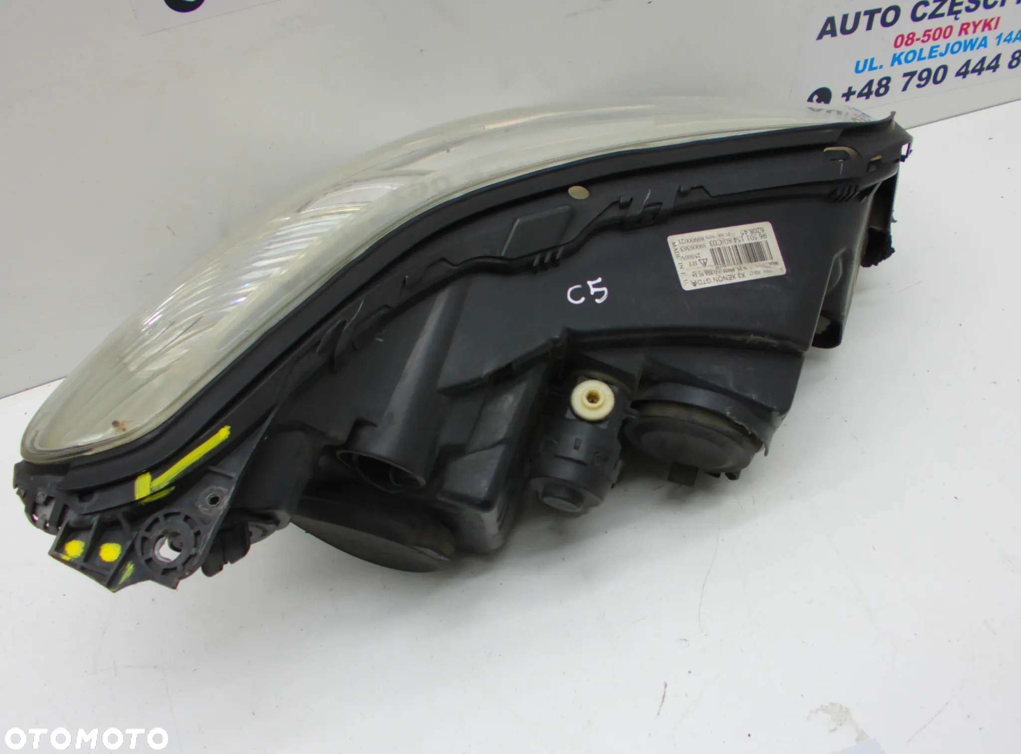 Citroen C5 Lampa Lewy przód xenon - 5